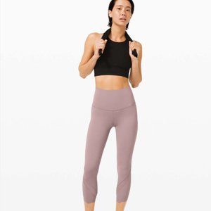 NWT Lululemon Wunder Under Crop High-Rise Roll Down Scallop Full-On Luxtreme 23"